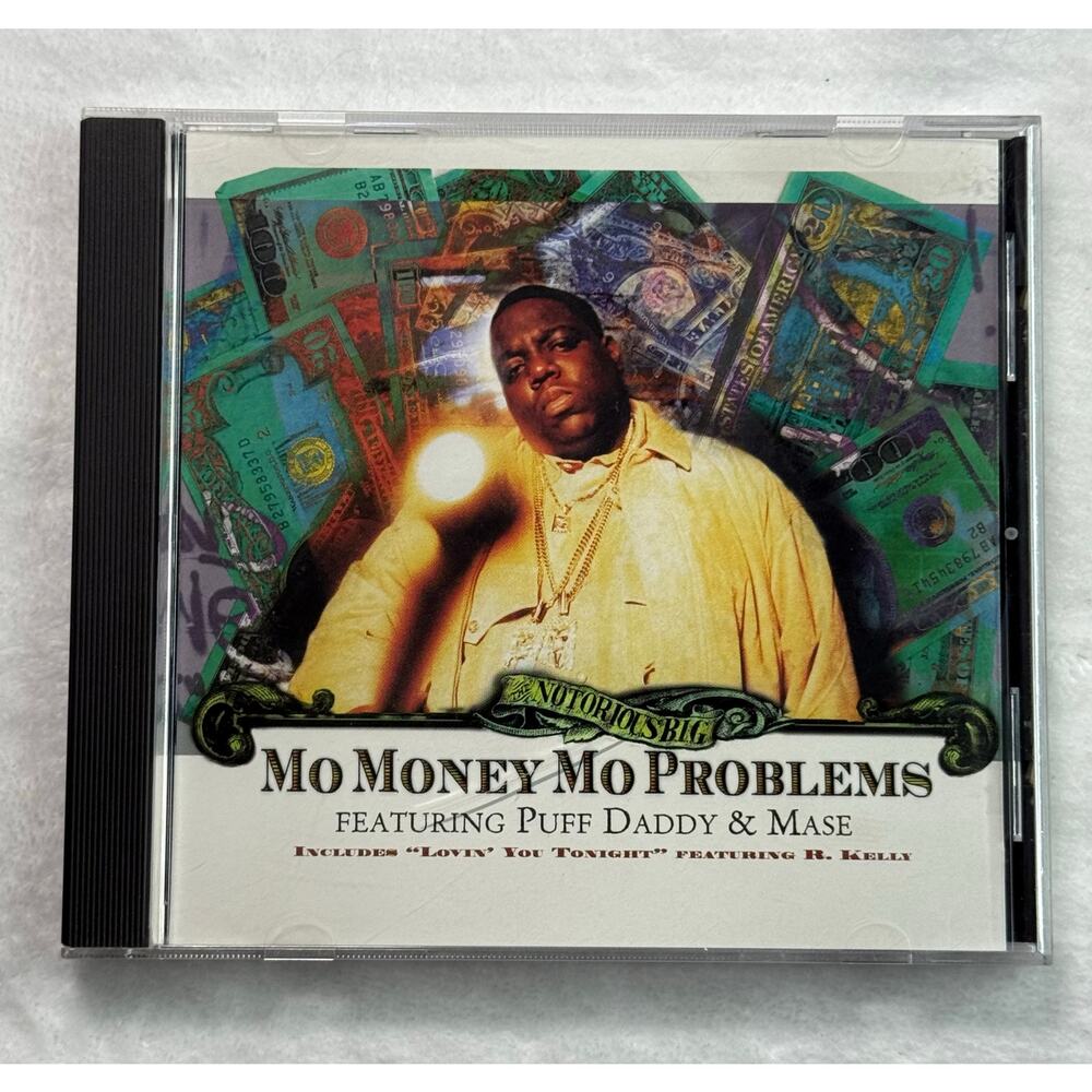 Notorious‎ B.I.G. – Mo Money Mo Problems CD Single 1997 Bad Boy Puff Daddy Mase